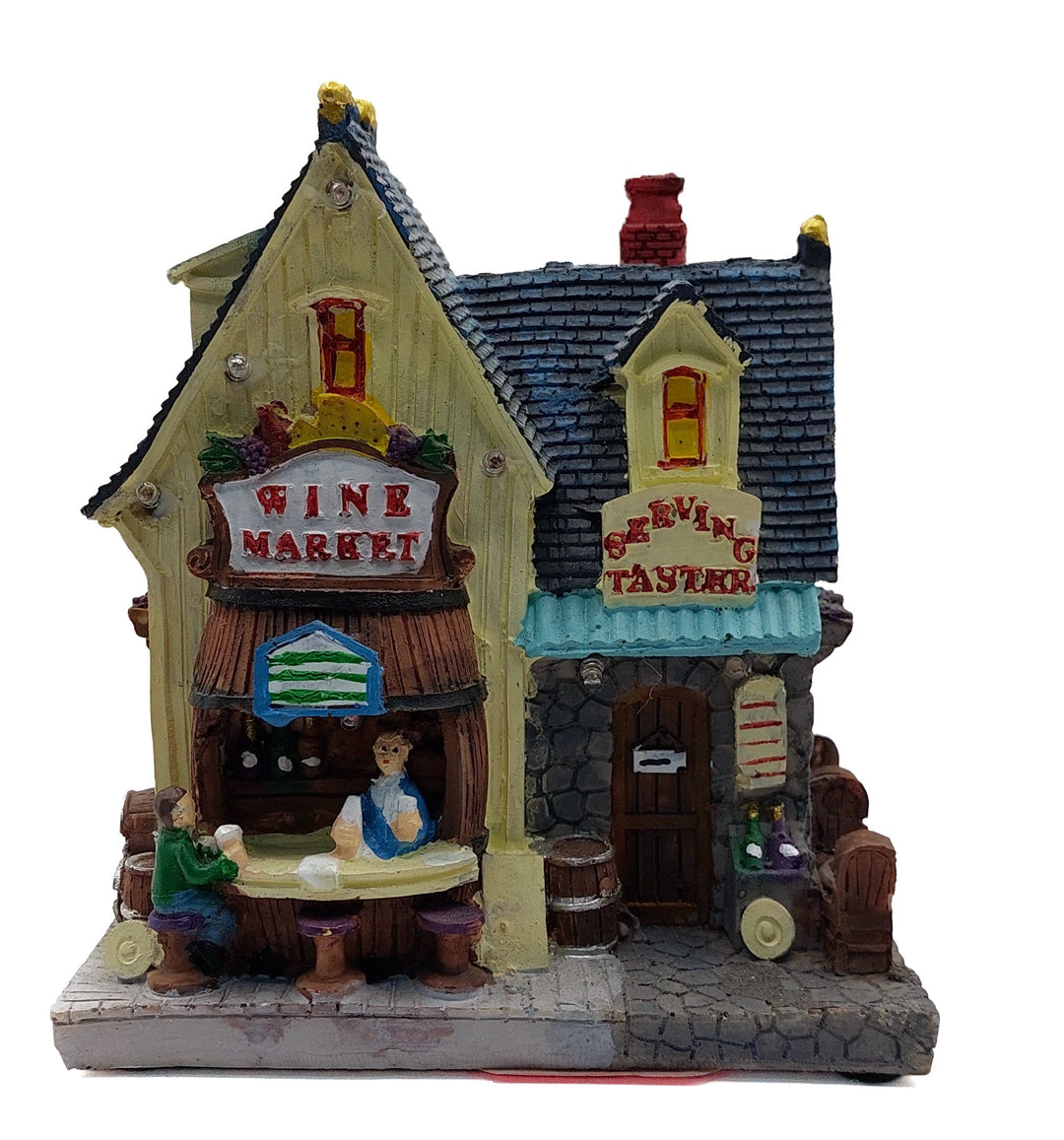 Wine Market. Christmas Village Wizardi F07-N1-10-2321B