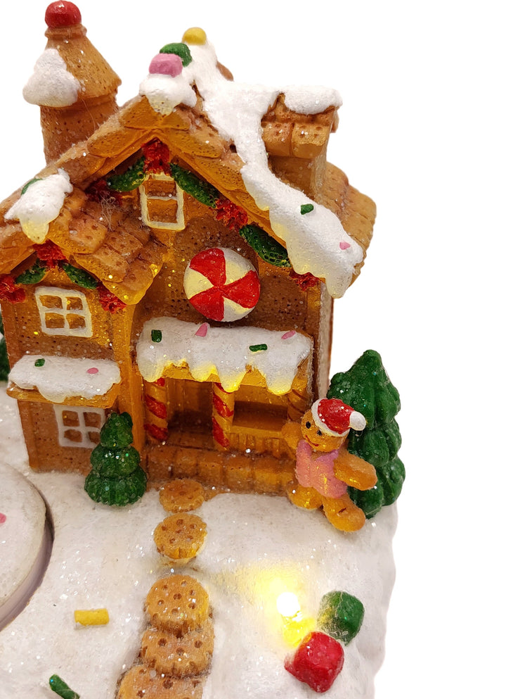 Gingerbread House. Christmas Village Wizardi F07-N1-13-2705B