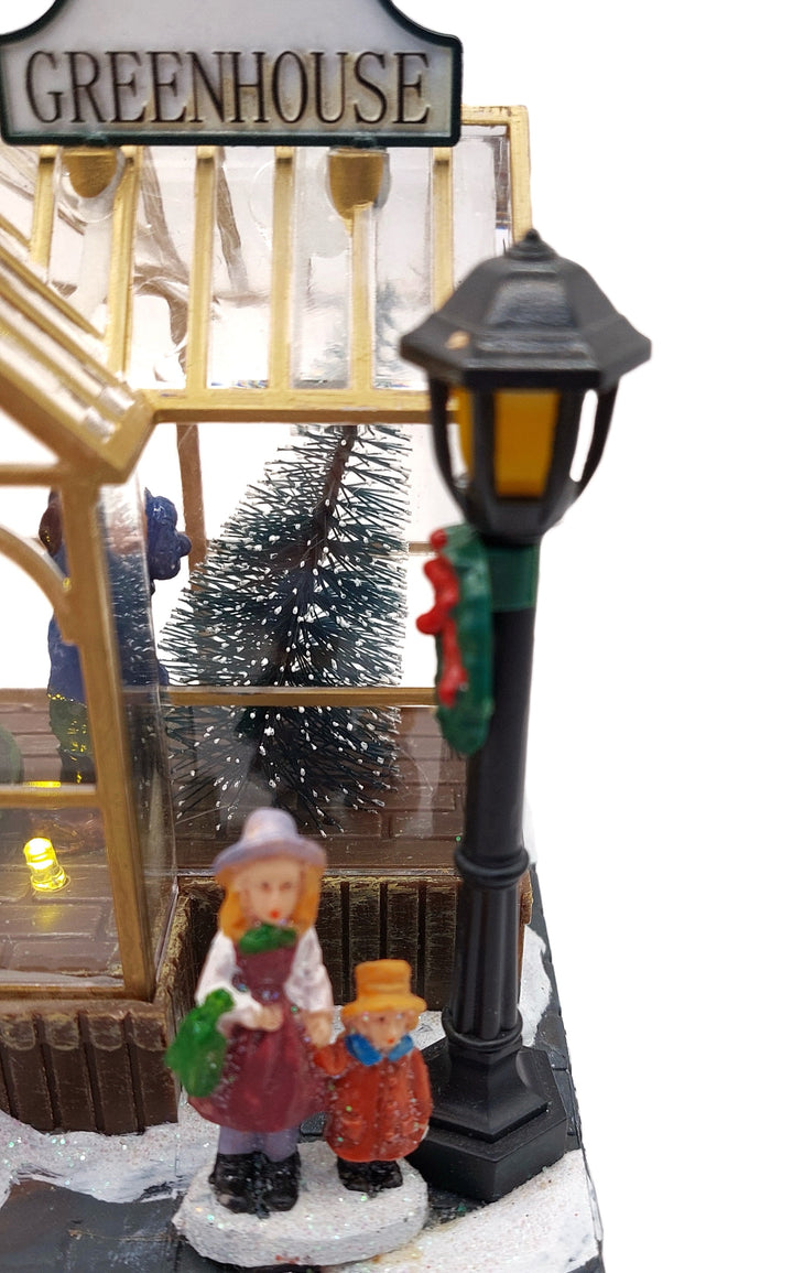 Christmas Village - Greenhouse by Wizardi F07-N1-15-2401