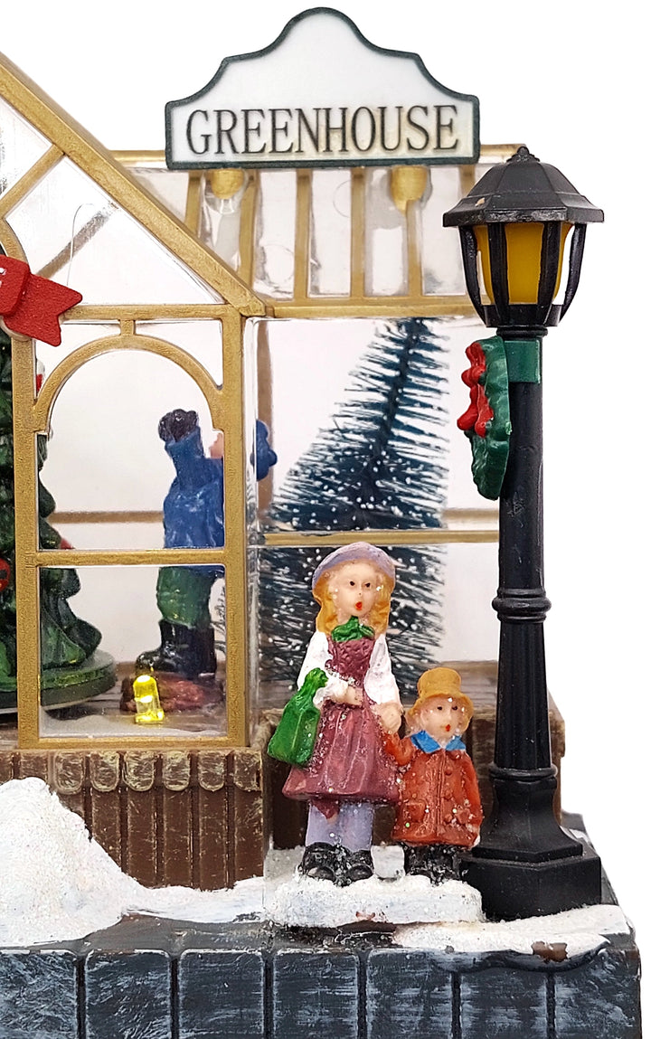 Christmas Village - Greenhouse by Wizardi F07-N1-15-2401