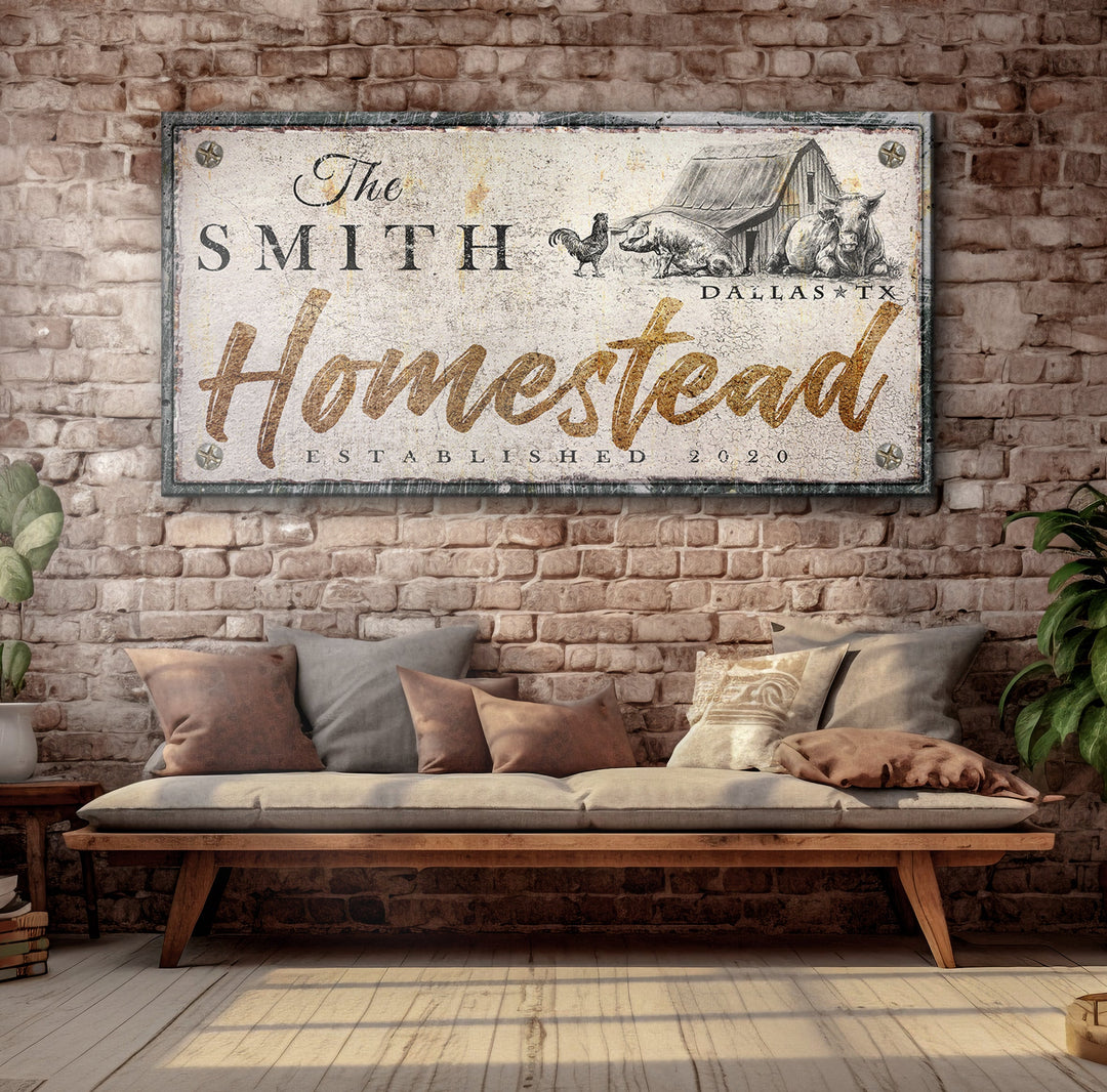 Homestead Sign IV