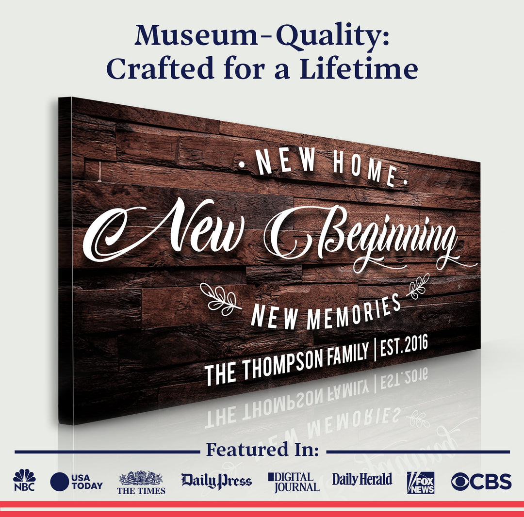New Home Sign III