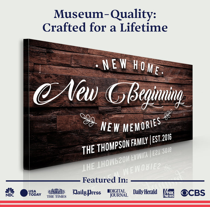 New Home Sign III