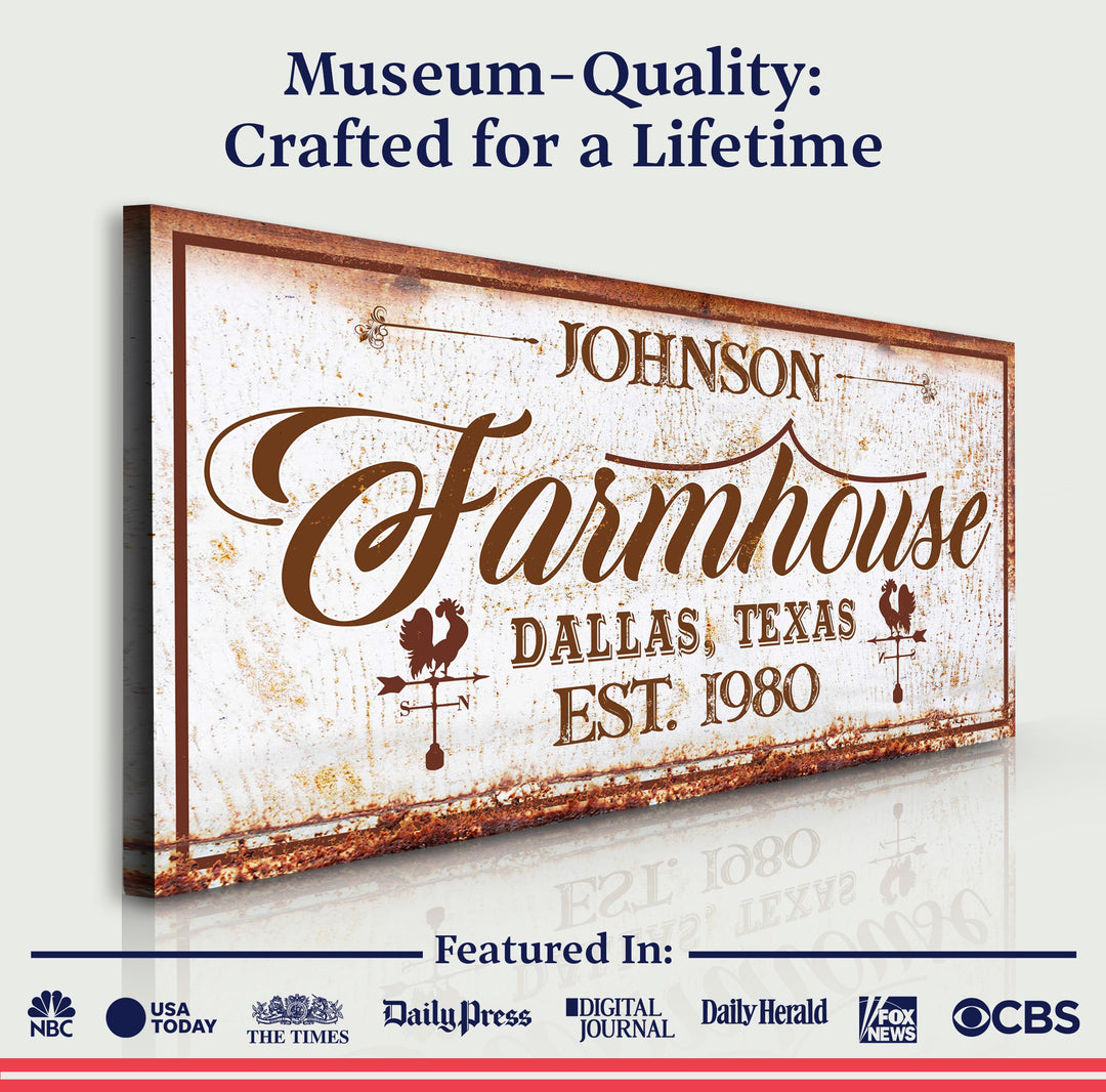 Farmhouse Sign III