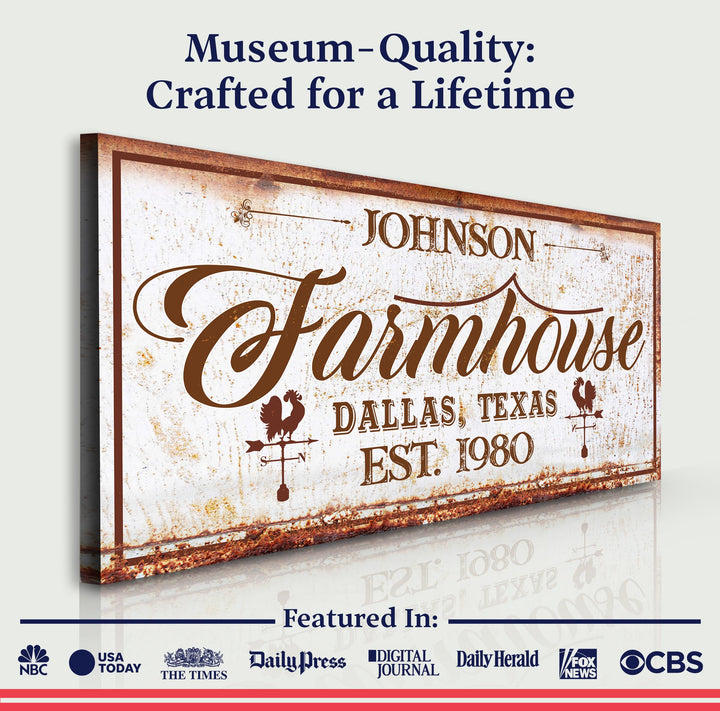 Farmhouse Sign III