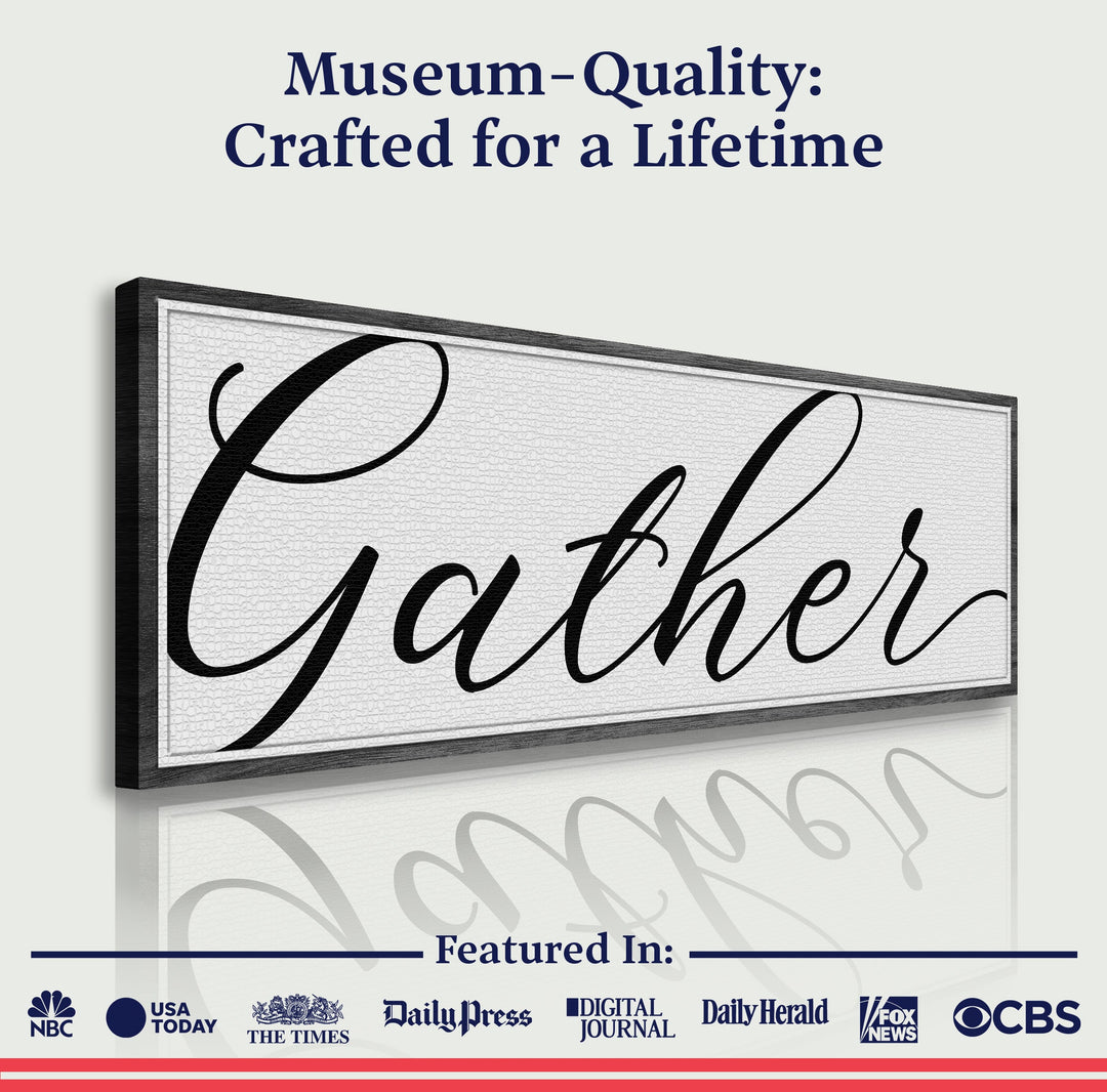 Gather Sign X
