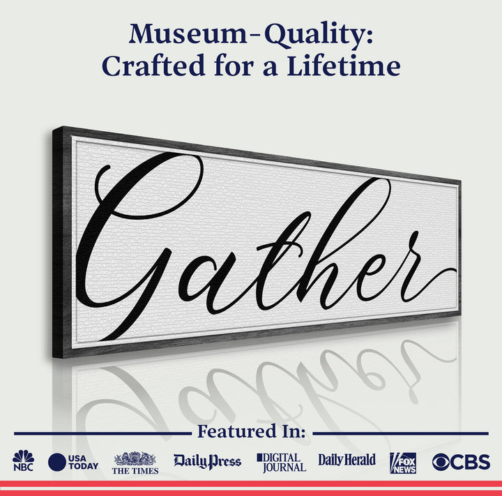 Gather Sign X