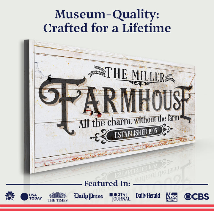 Personalized Farmhouse Sign II
