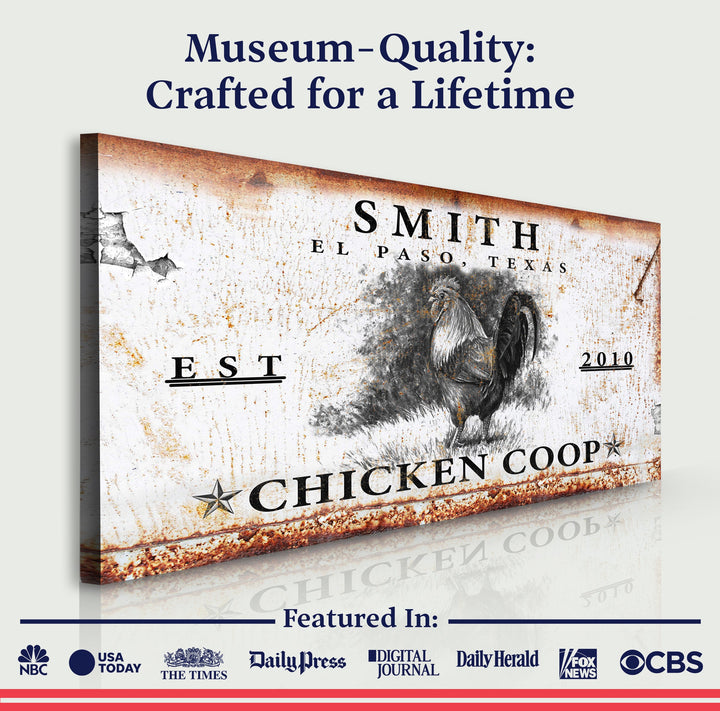 Chicken Coop Sign VI