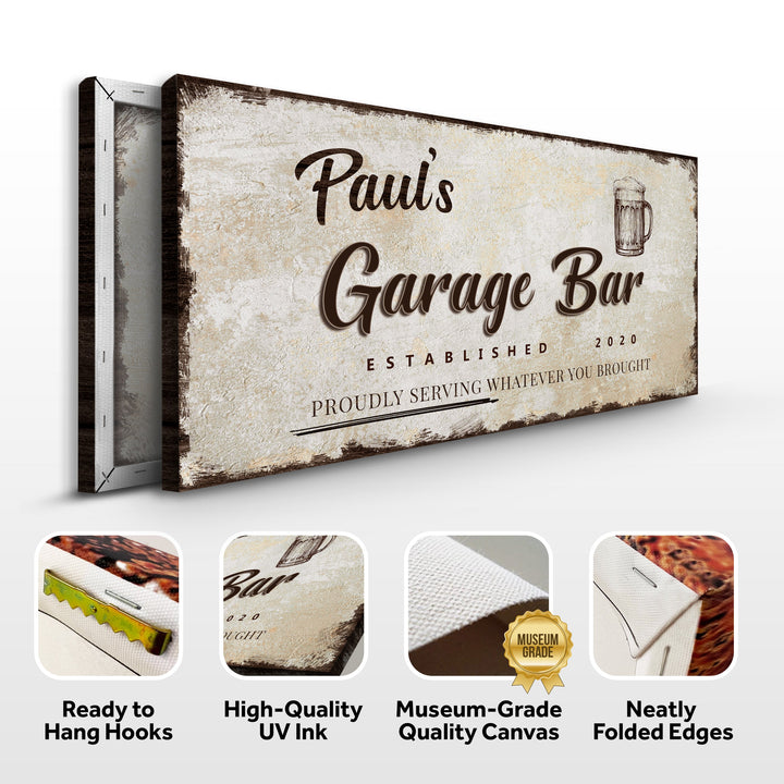 Garage Bar Sign VIII