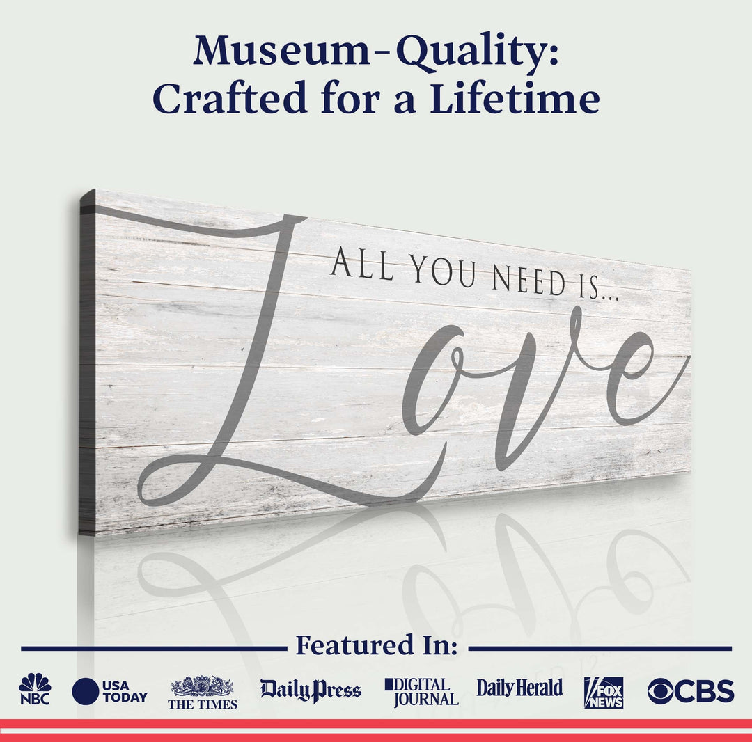 All You Need Is Love Sign IV