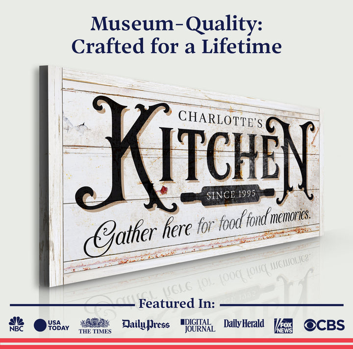 Kitchen Sign XII