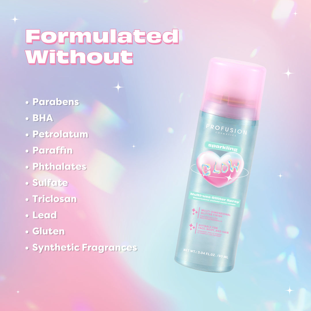 Sparkling Glow Multi-use Glitter Spray