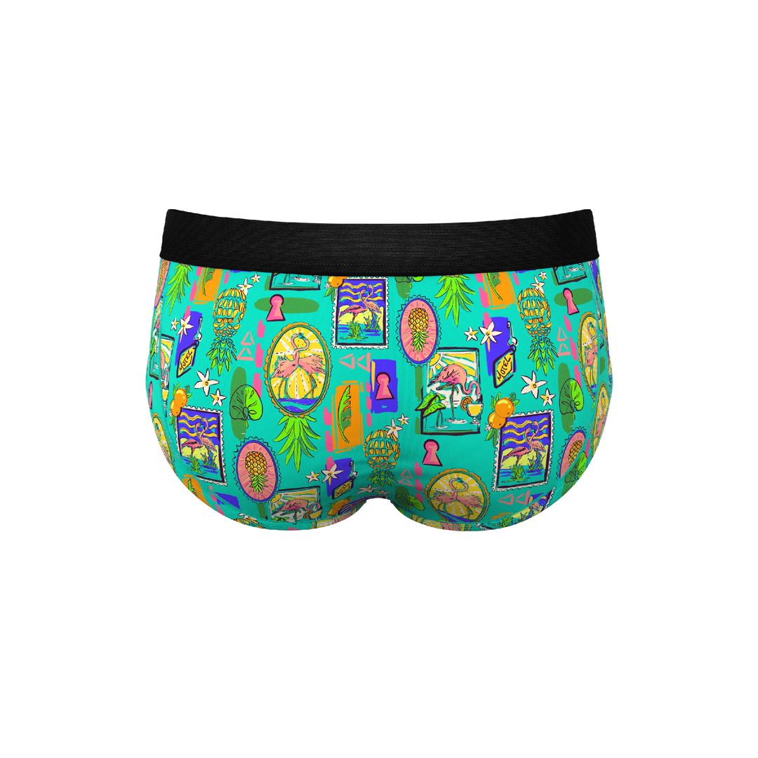 The Island Time | Pineapple Scene Ball Hammock® Pouch Underwear Briefs