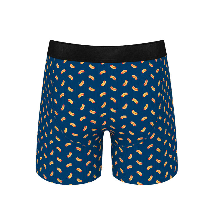The Itty Bitty Buns | Hotdog Ball Hammock® Pouch Underwear With Fly
