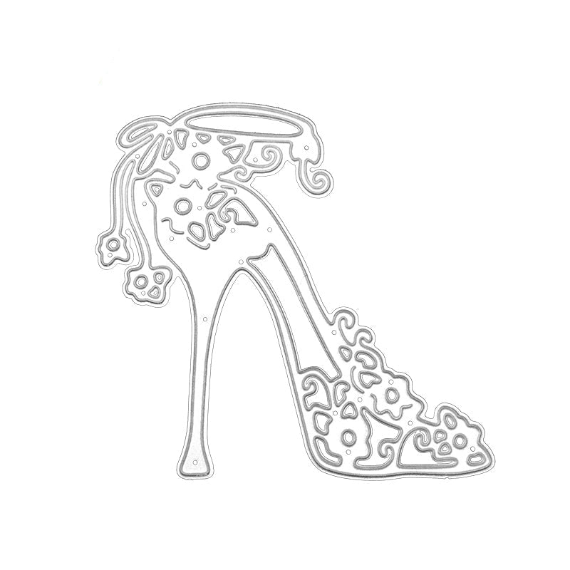 High Heel Scrapbooking Cutting Die by Wizardi QJ86