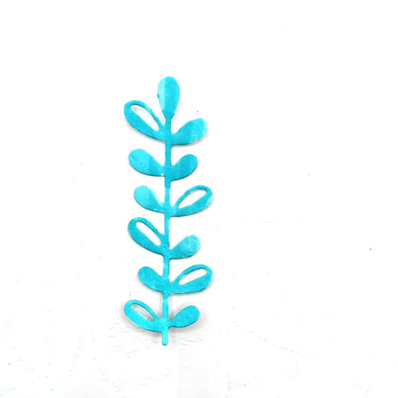 Leaf Branch Scrapbooking Cutting Die by Wizardi QJ121
