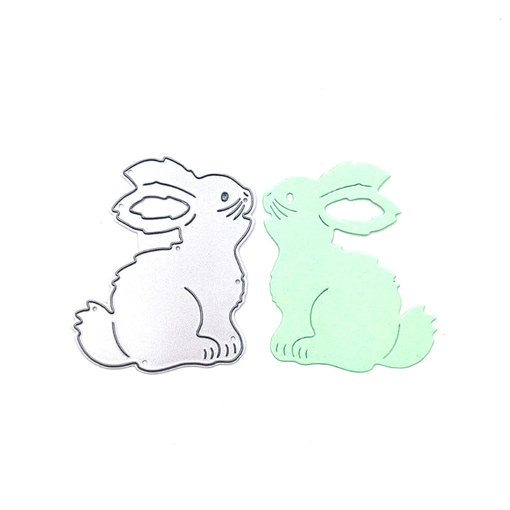 Rabbit Scrapbooking Cutting Die by Wizardi QJ70