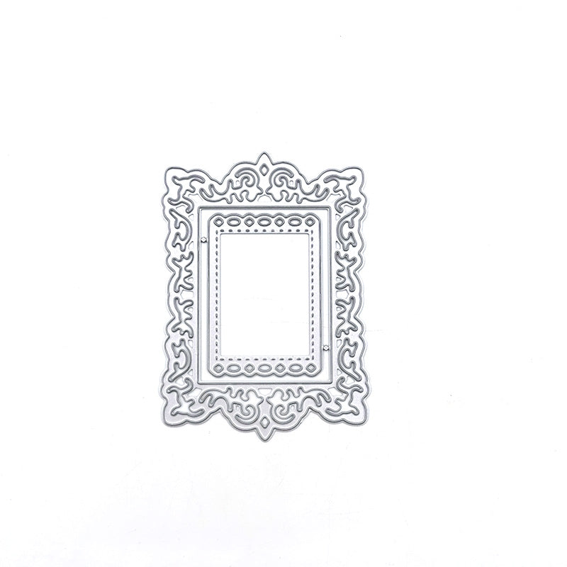 Ornate Frame Scrapbooking Cutting Die by Wizardi QJ60