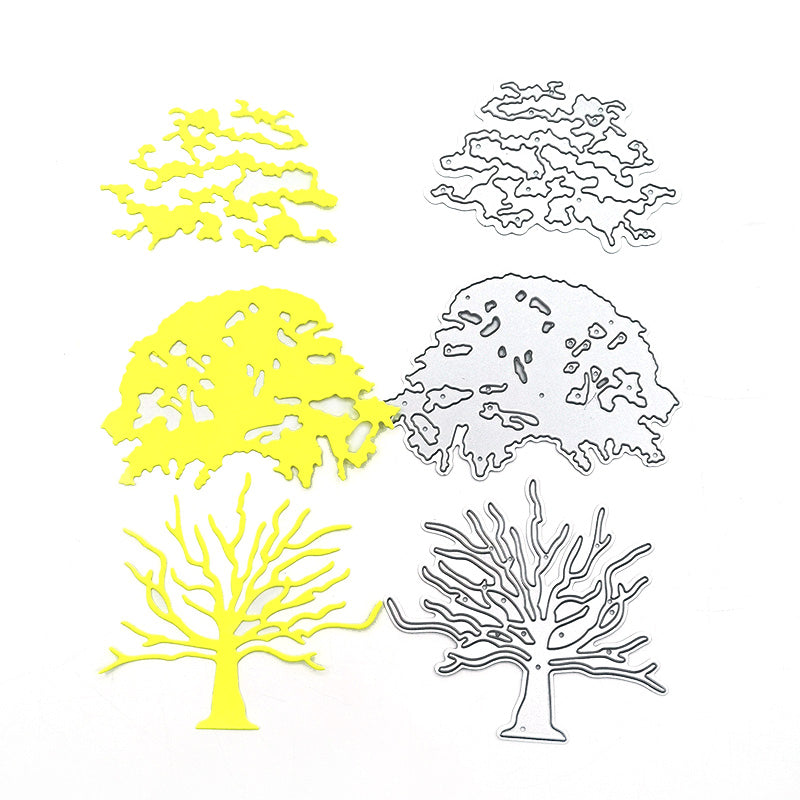 Tree Scrapbooking Cutting Die by Wizardi QJ77