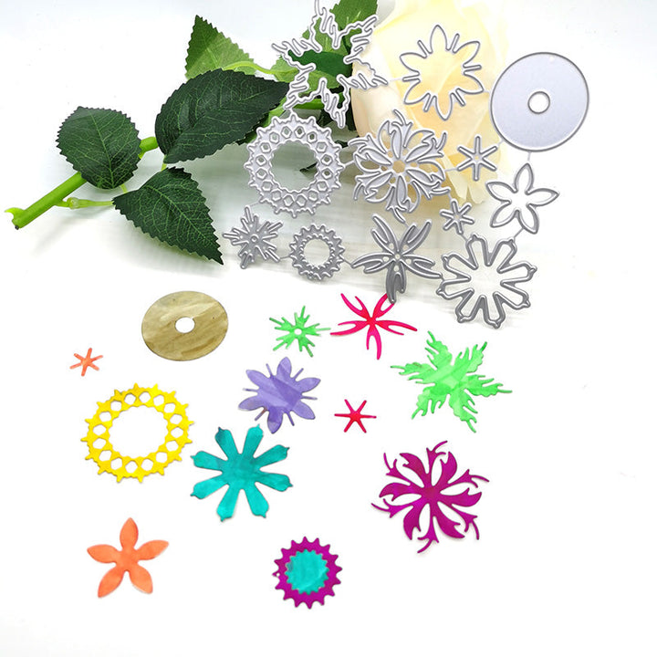 Snowflake Scrapbooking Cutting Die by Wizardi QJ106