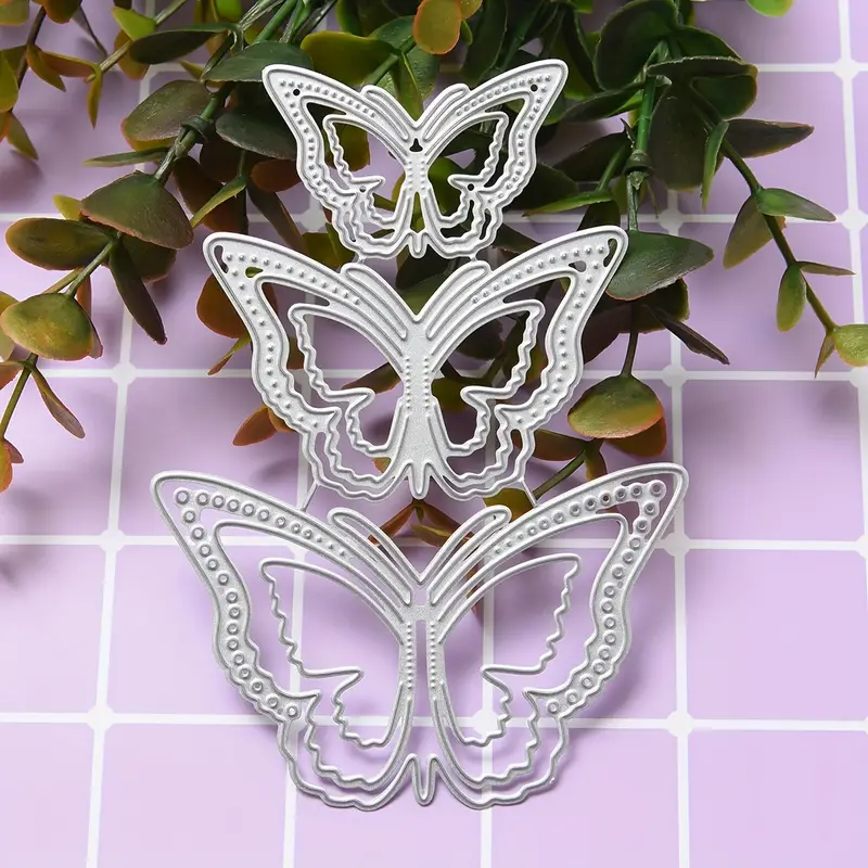 Butterflies Scrapbooking Cutting Die by Wizardi QJ103