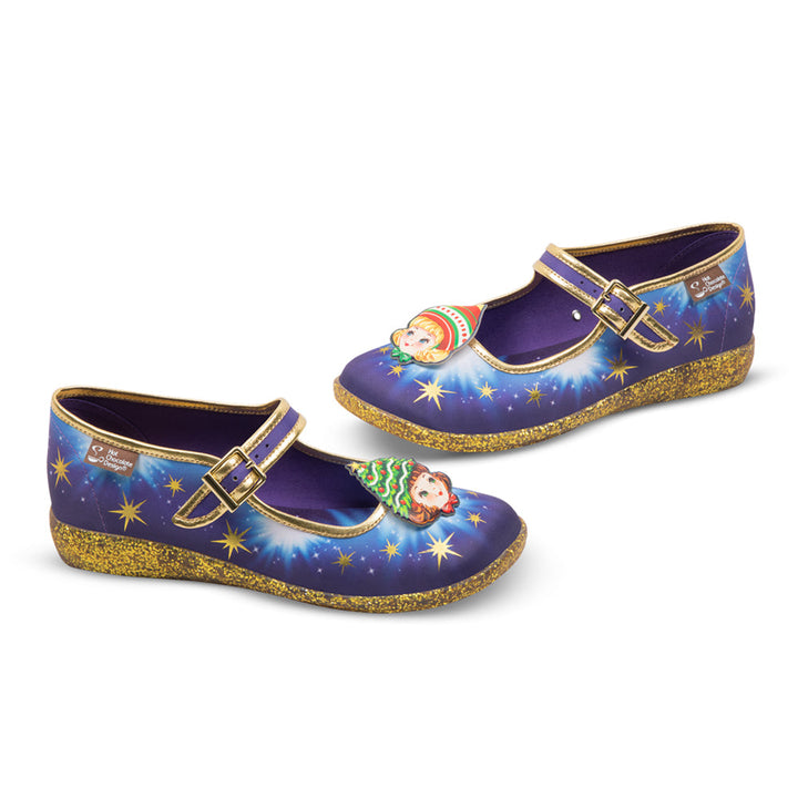 Chocolaticas® Jolly Sisters  Women's Mary Jane Flat