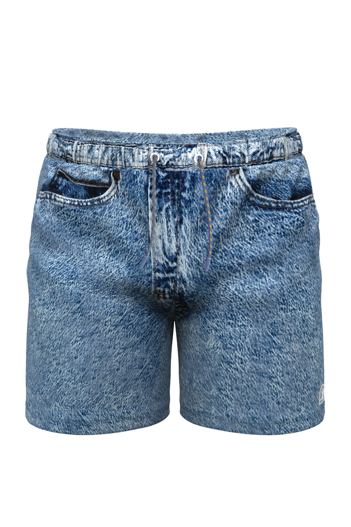 The Jacksonville Jort | Denim USA Ball Hammock® Pouch 8" Swim Trunks