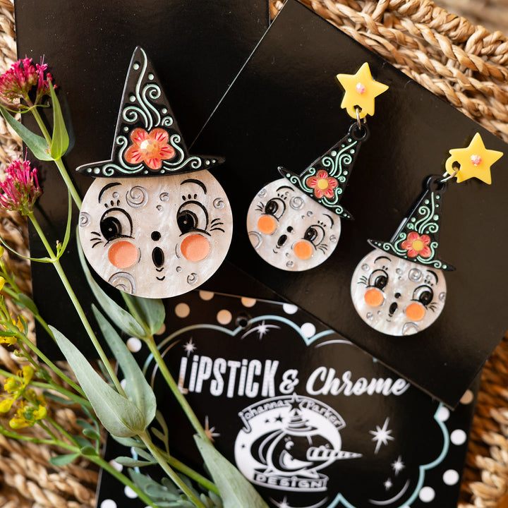 Bloomin' Luna Witch Brooch by Johanna Parker x Lipstick & Chrome