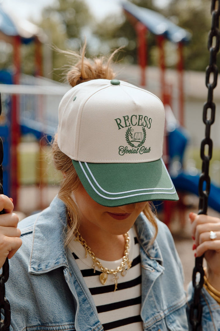 Recess Social Club - Green Vintage Trucker Hat