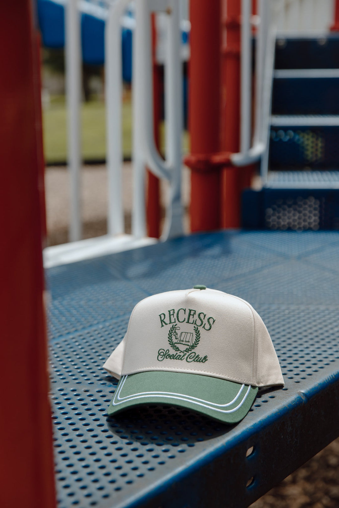 Recess Social Club - Green Vintage Trucker Hat