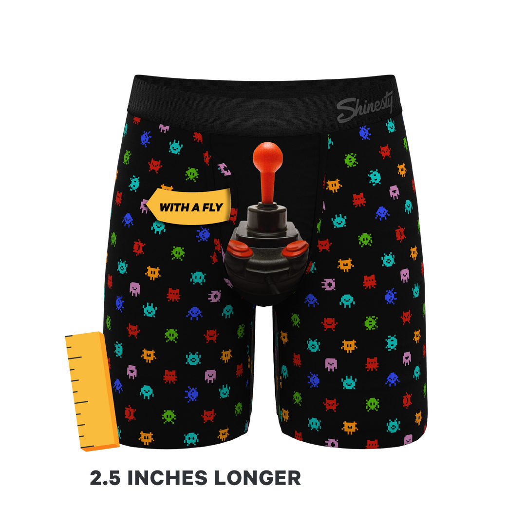 The Joystick | Video Game Long Leg Ball Hammock® Pouch Underwear With Fly