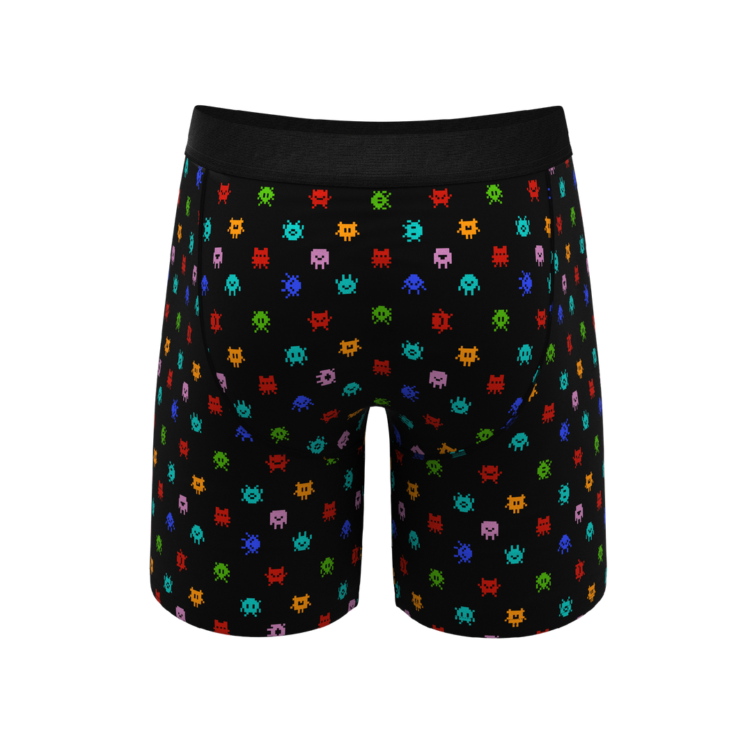 The Joystick | Video Game Long Leg Ball Hammock® Pouch Underwear With Fly