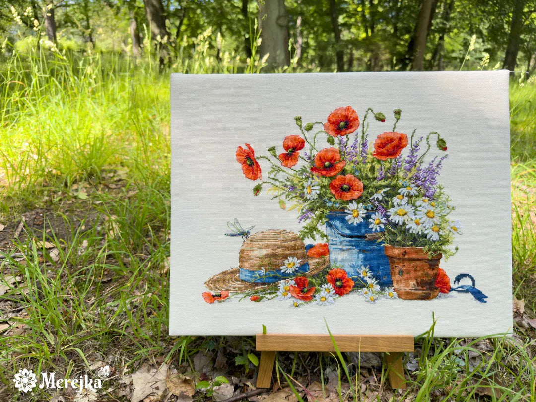 Summer Still Life K-252 Counted Cross-Stitch Kit