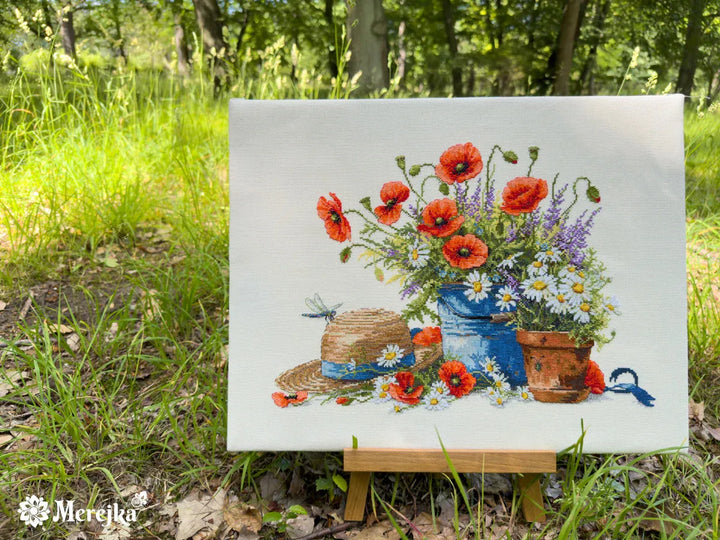 Summer Still Life K-252 Counted Cross-Stitch Kit