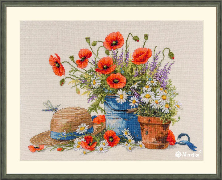 Summer Still Life K-252 Counted Cross-Stitch Kit