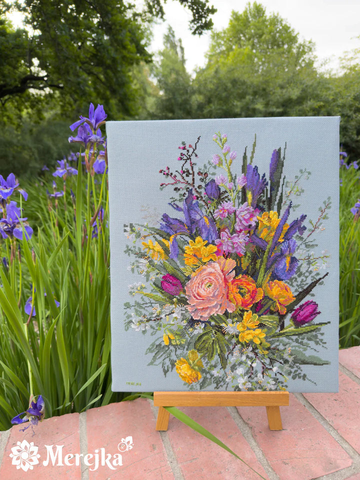 Garden Awakening K-271 Counted Cross-Stitch Kit