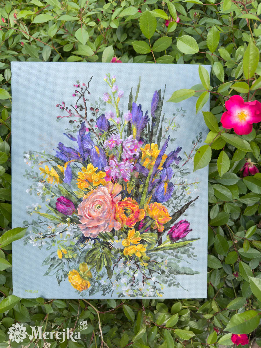 Garden Awakening K-271 Counted Cross-Stitch Kit