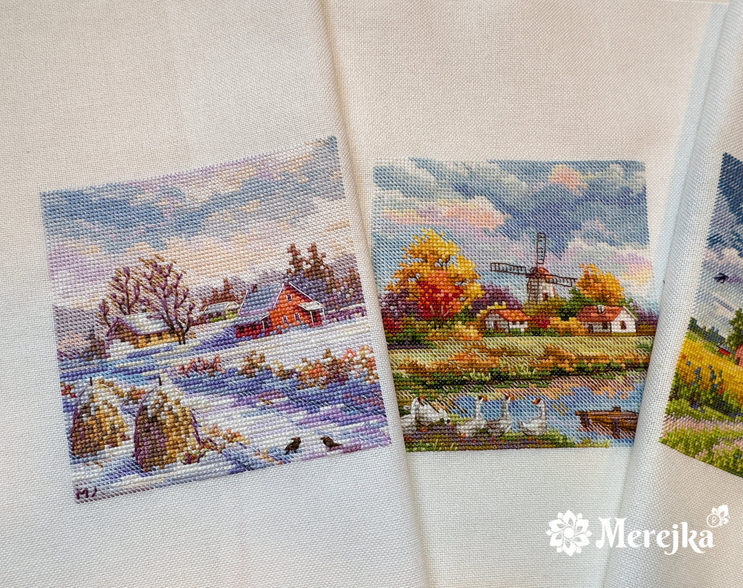 Autumn Counted Cross Stitch Kit by Merejka K-278A