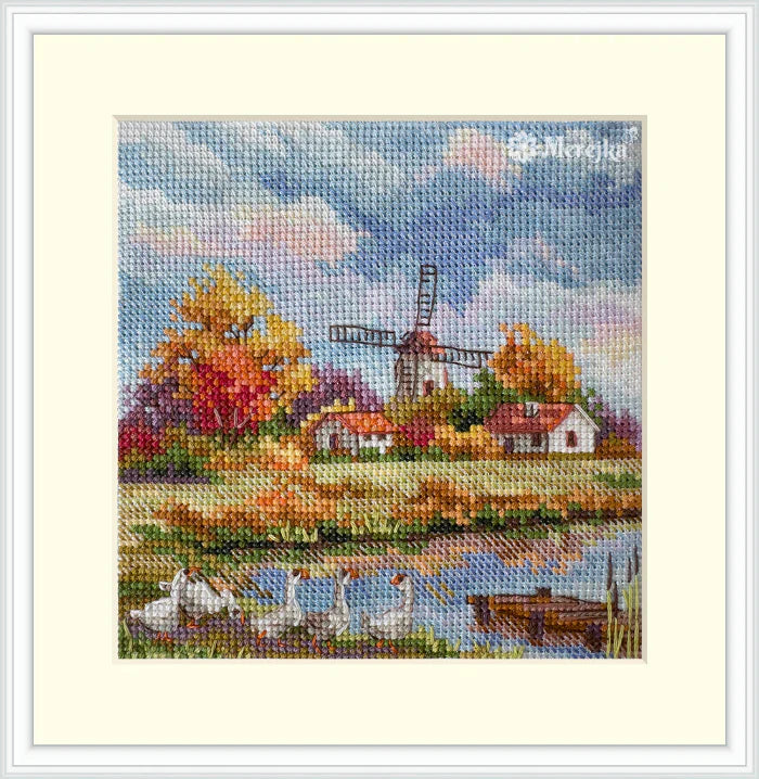 Autumn Counted Cross Stitch Kit by Merejka K-278A
