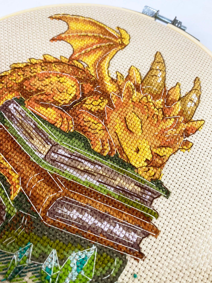 Keeper of Wisdom Counted Cross-Stitch Kit by Abris Art AH-307