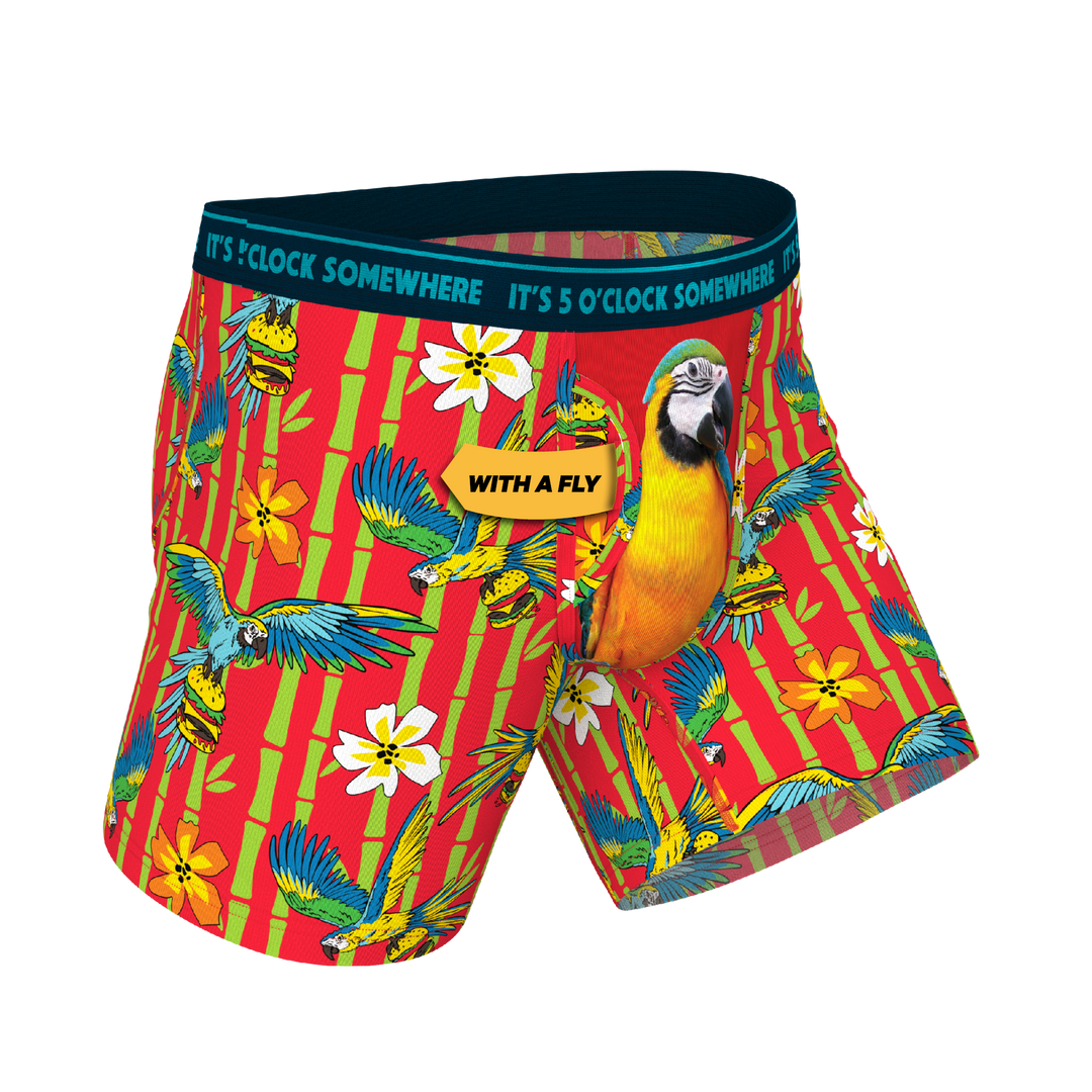 The Key West | Shinesty x Margaritaville® Ball Hammock® Pouch Underwear With Fly