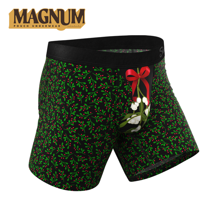 The Kiss Me There | Mistletoe Ball Hammock® Magnum Big Pouch Underwear