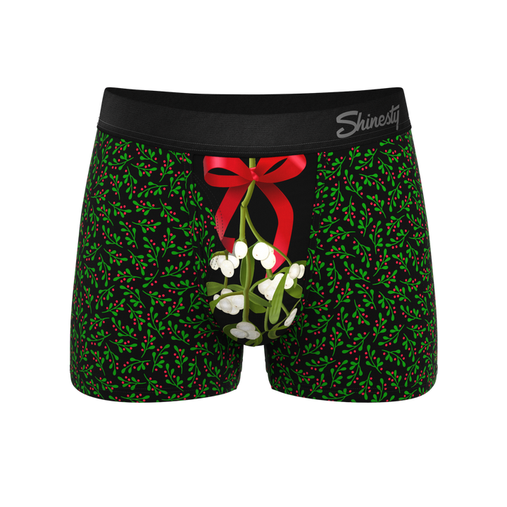 The Kiss Me There | Mistletoe Ball Hammock® Pouch Trunks Underwear