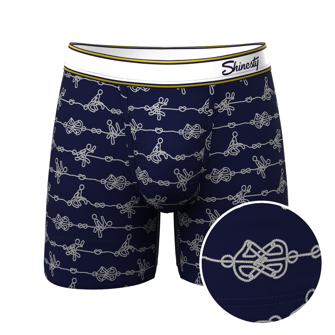 The Knotty Spots | Nautical Knots Ball Hammock® Pouch Underwear