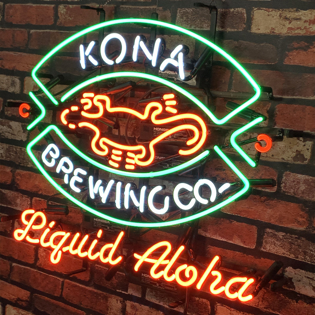 Kona Brewing Co. Liquid Aloha Neon Light Sign