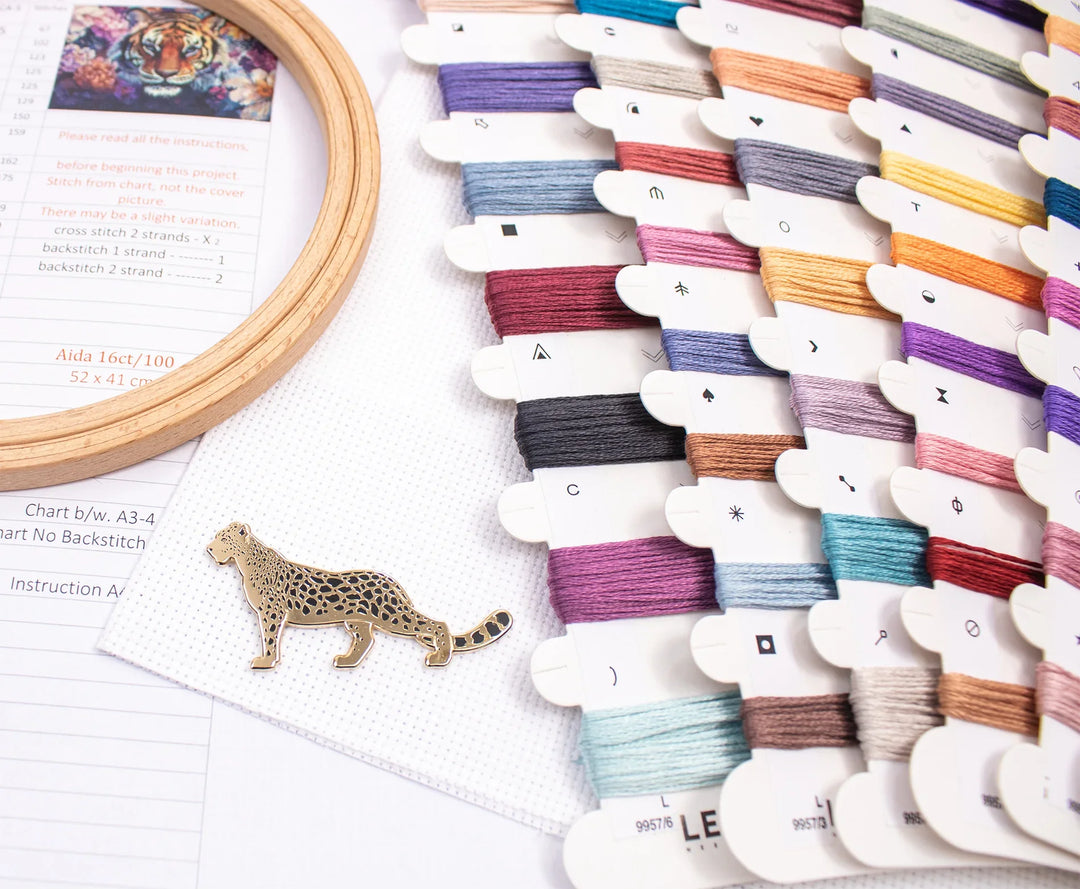 Eyes of the Wild Counted Cross Stitch Kit by Letistitch L9957