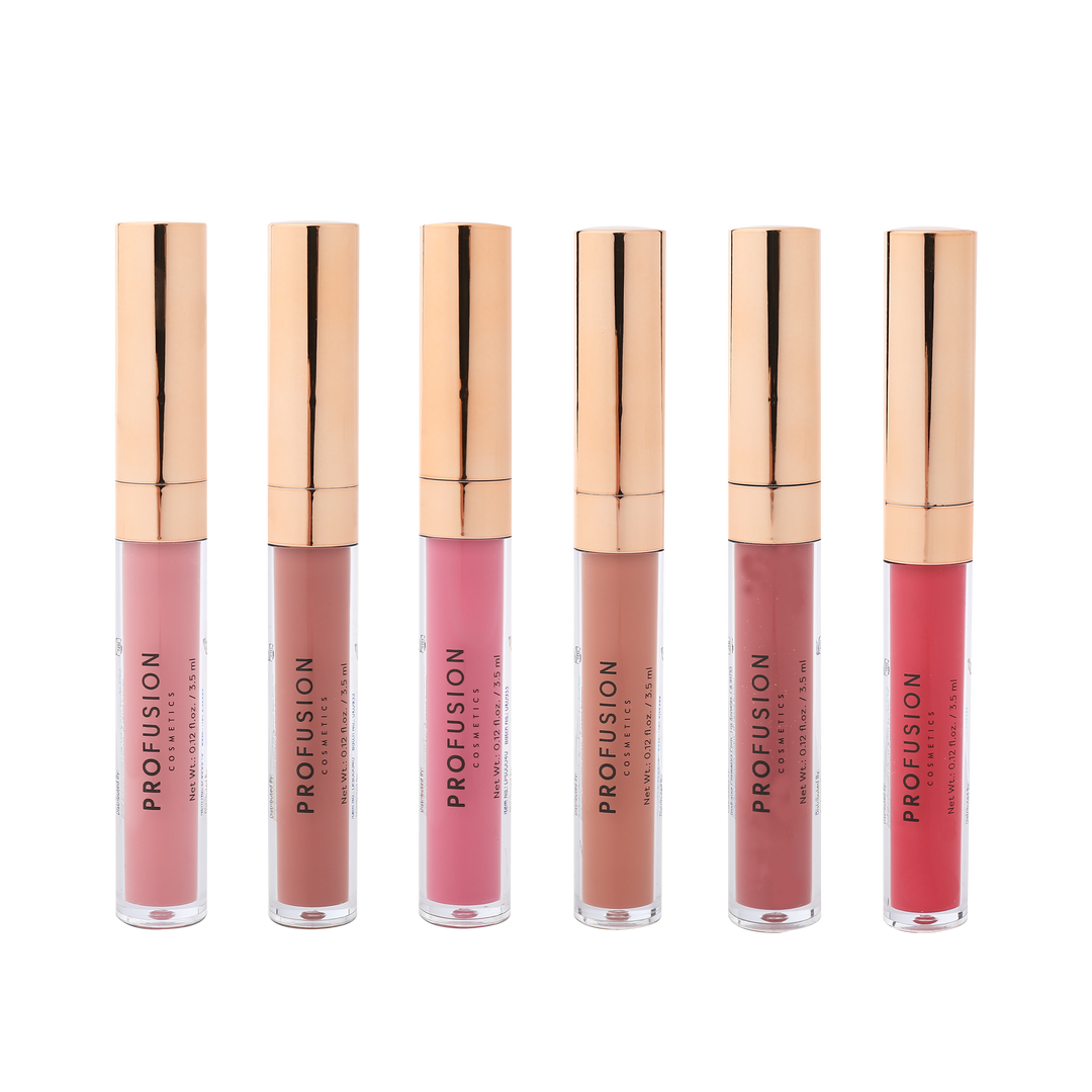 Glossy Pout 6 PC Lip Gloss Set