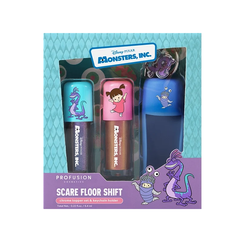 Scare Floor Shift | Chrome Topper Set & Keychain Holder