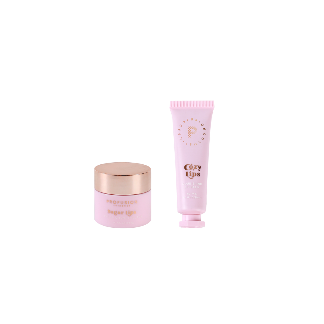 Frosted Snow Sparkle | Sugar Lip Scrub and Hydrating Lip Balm
